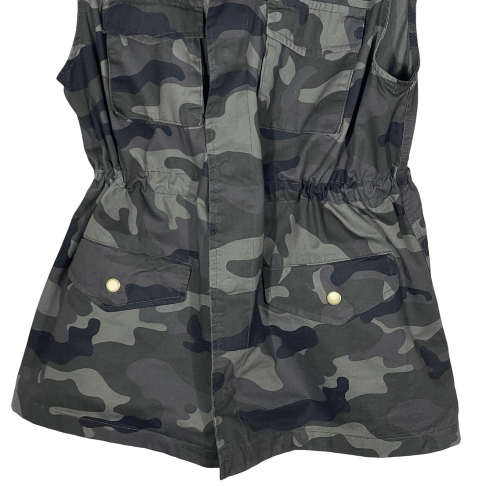Love Tree Camo Green Military Army Utility Vest w/Front Pockets NWT Size XL - Picture 7 of 16